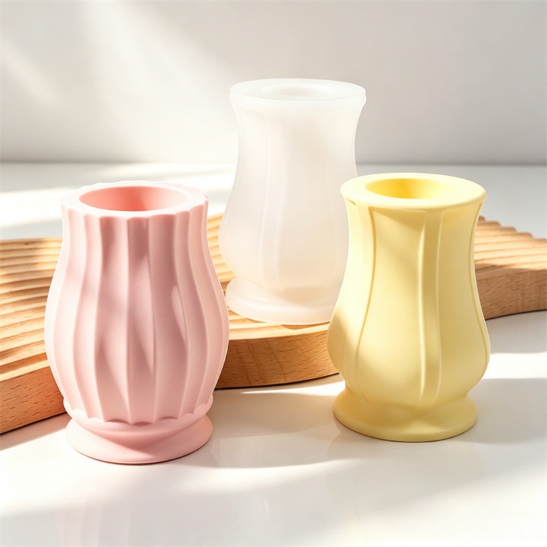 Embossed Pattern Curved Vase S - Potsticker Mold 评论和价格