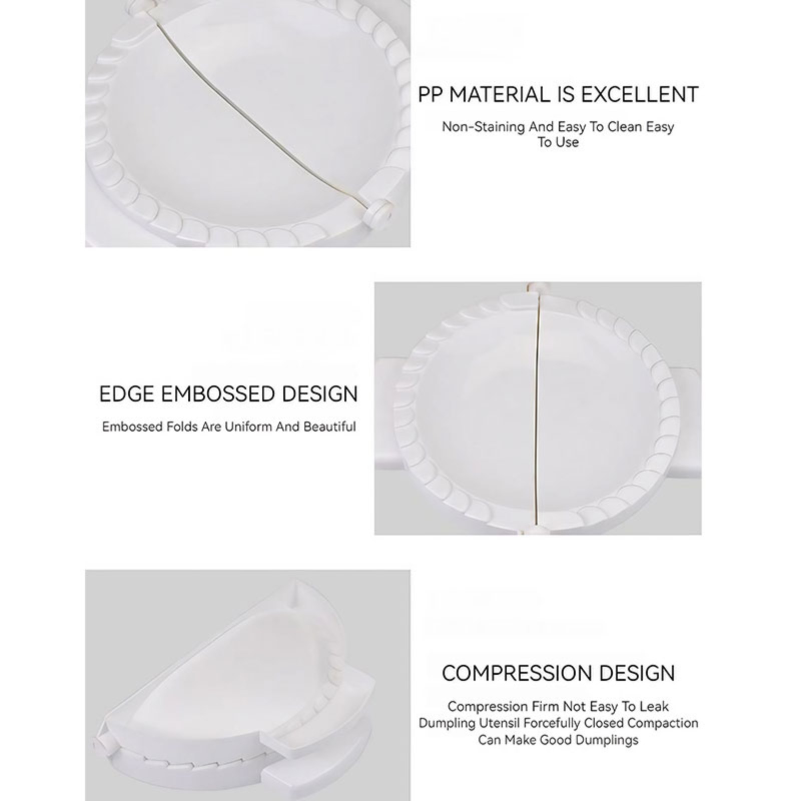 JJYY Upgrade Diy Dumpling Mold - Dumpling Press Set 评论和价格
