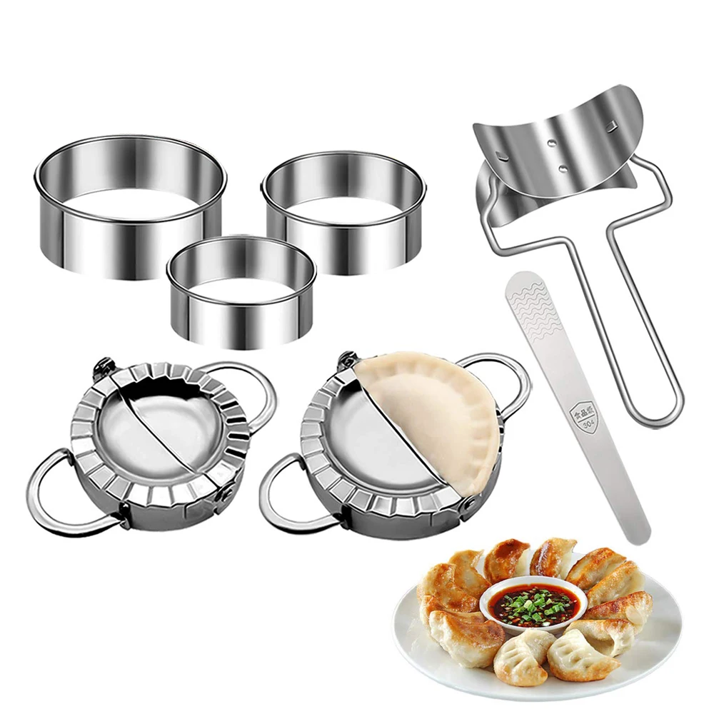 Stainless Steel Dumpling Mold  - Dumpling Press Set 评论和价格
