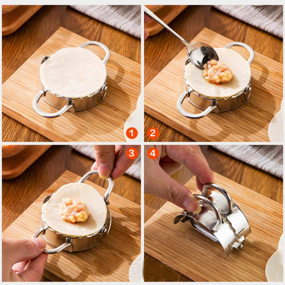 Stainless Steel Dumpling Mold  - Dumpling Press Set 评论和价格