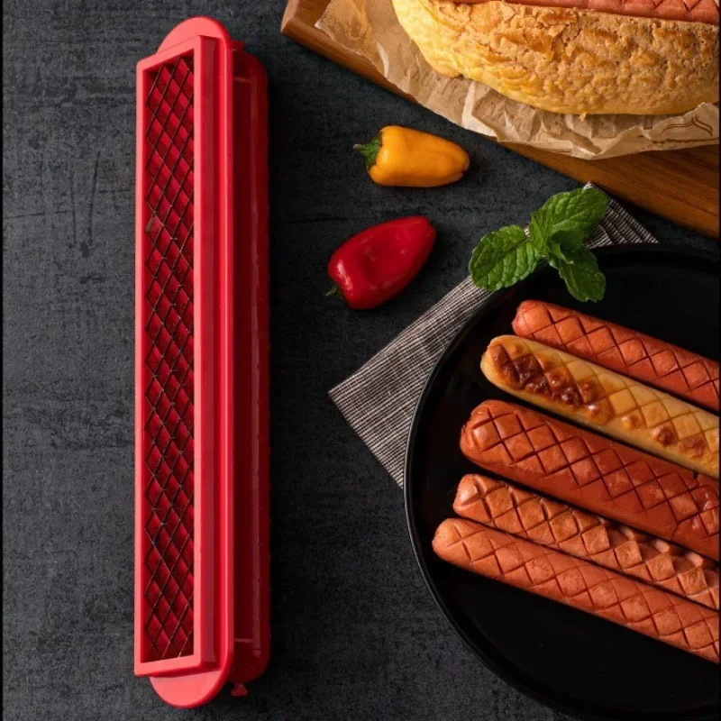 Hot Dog Slicer Criss Cross Dur - Hot Dog Press 评论和价格