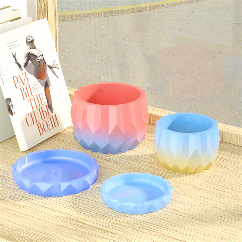 1 Set Silicone Planter Molds F - Potsticker Mold 评论和价格