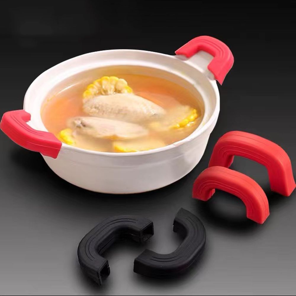 2PCS Silicone Anti-Scald Pot H - Cast Iron Corn 评论和价格