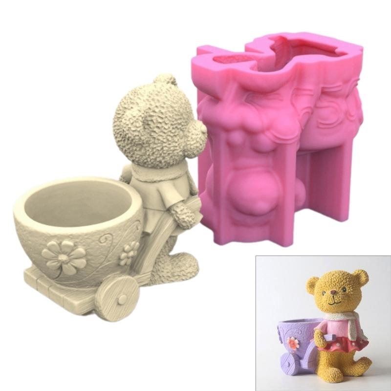 Lovely Bear Gypsum Silicone Mo - Potsticker Mold 评论和价格