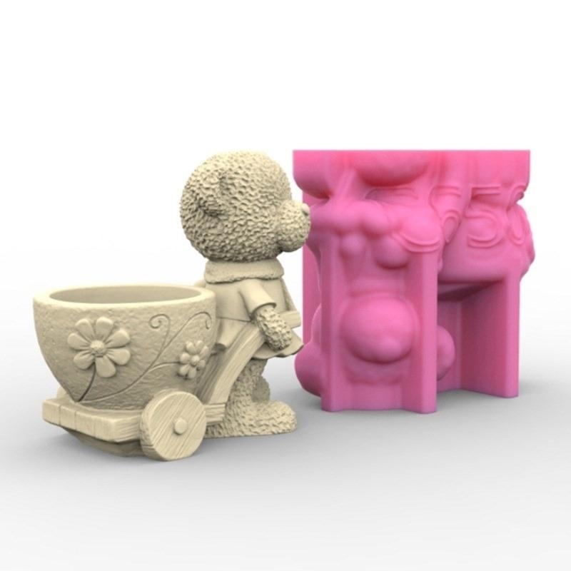 Lovely Bear Gypsum Silicone Mo - Potsticker Mold 评论和价格