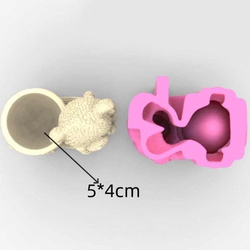 Lovely Bear Gypsum Silicone Mo - Potsticker Mold 评论和价格