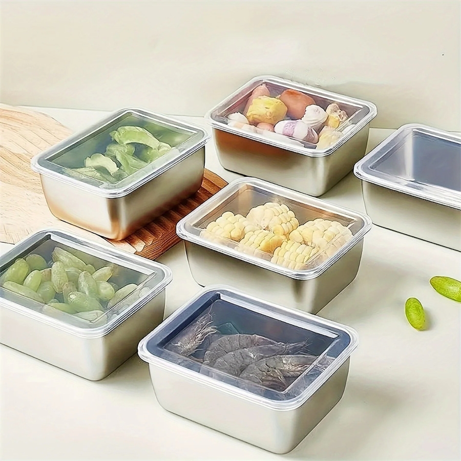 1/3/5pcs Stainless Steel Food  - Dim Sum Basket 评论和价格