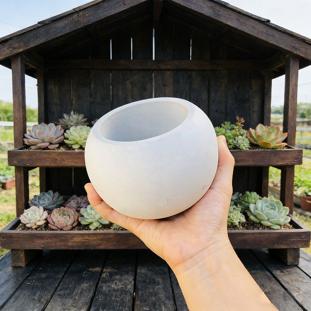 Spherical Flowerpot Silicone M - Potsticker Mold 评论和价格
