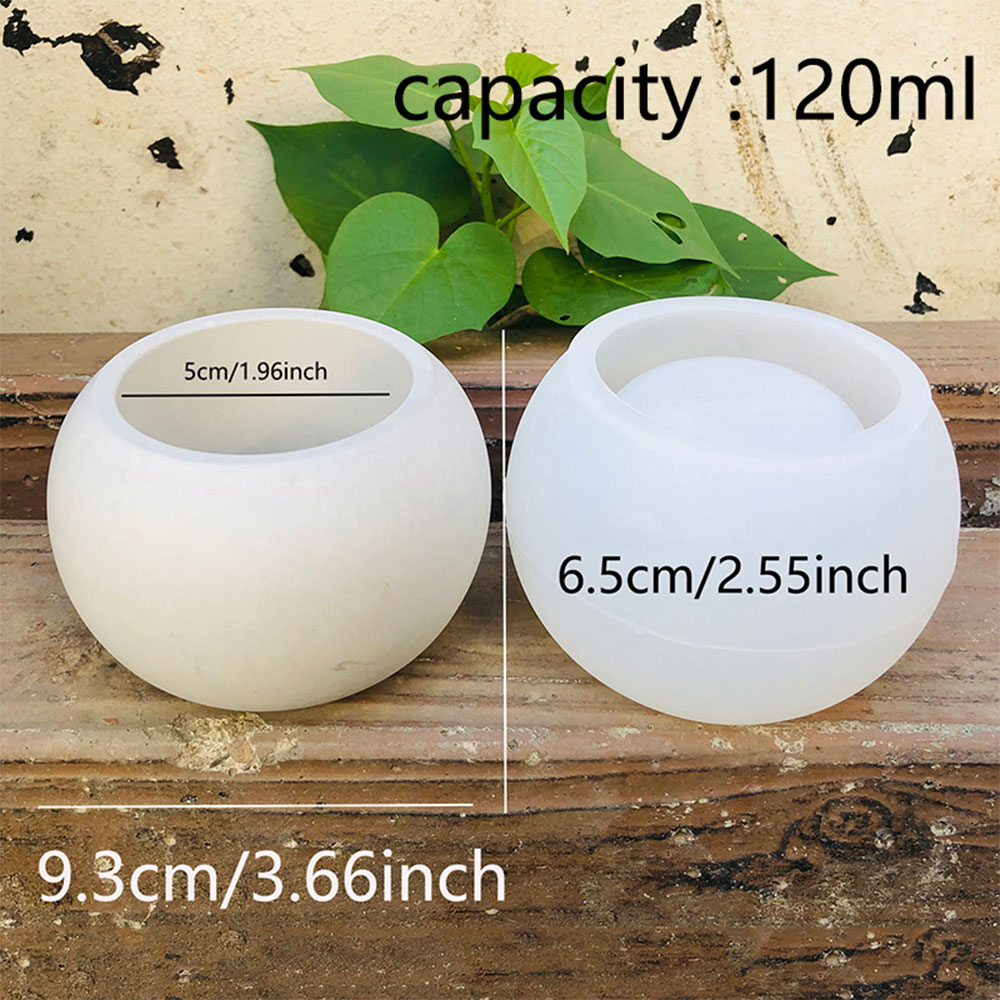 Spherical Flowerpot Silicone M - Potsticker Mold 评论和价格