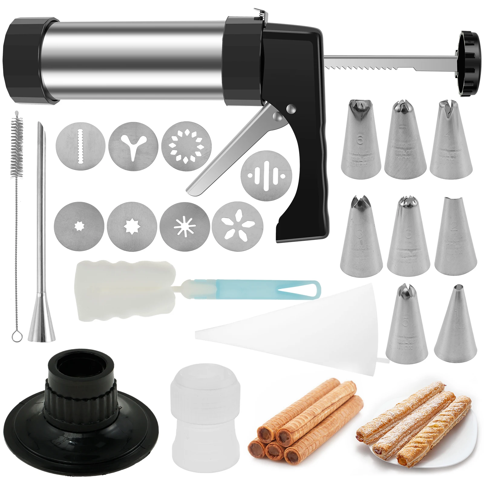 Churro Maker Machine Stainless - Churros Maker Gun 评论和价格
