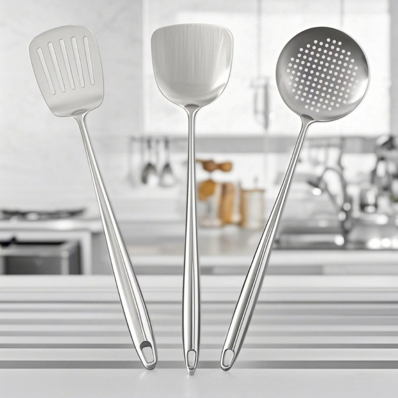 Food Stainless Steel Wok Spatu - Okonomiyaki Spatula 评论和价格