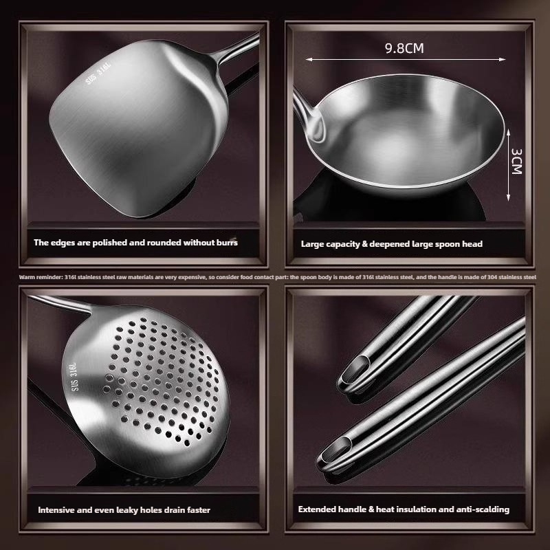 Food Stainless Steel Wok Spatu - Okonomiyaki Spatula 评论和价格