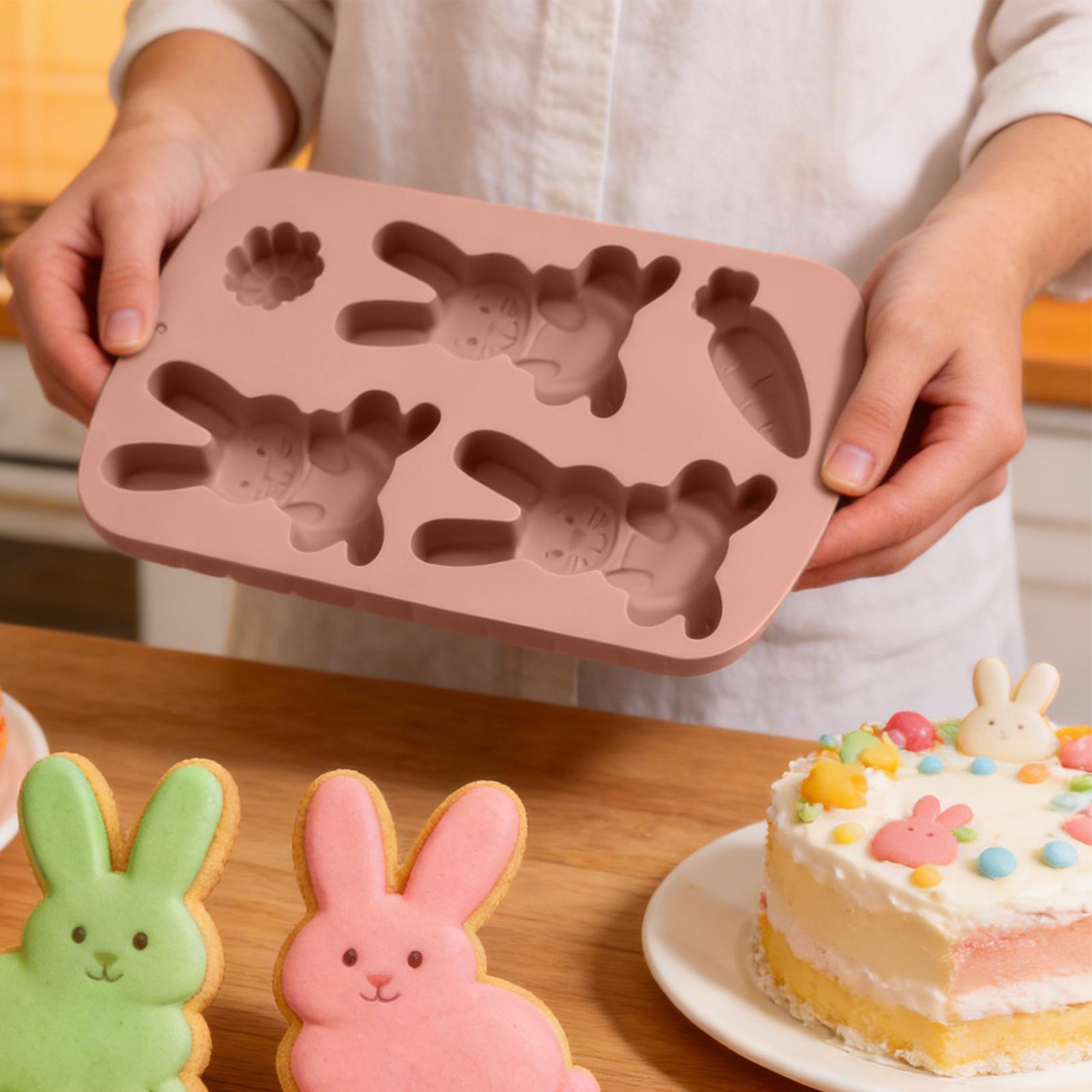 Easter Bunny Baking Mold Non S - Bunny Cake Mold 评论和价格