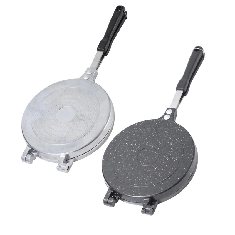 Double Sided Frying Pan Alumin - Mini Pancake Griddle 评论和价格