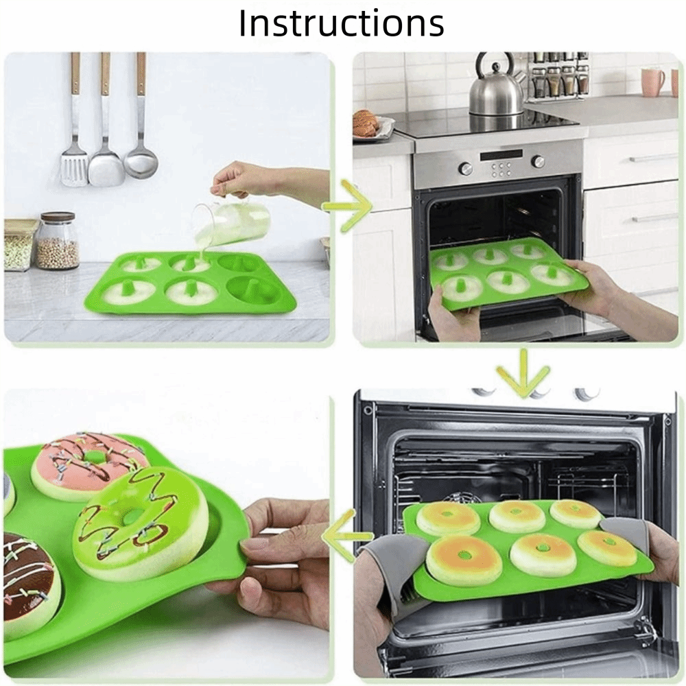 New Silicone Donut Mold High T - Donut Mold Silicone 评论和价格