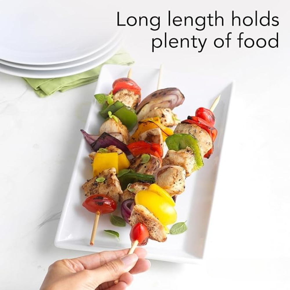 90-1350Pcs BBQ Skewers Bamboo  - Corn Dog Stick 评论和价格