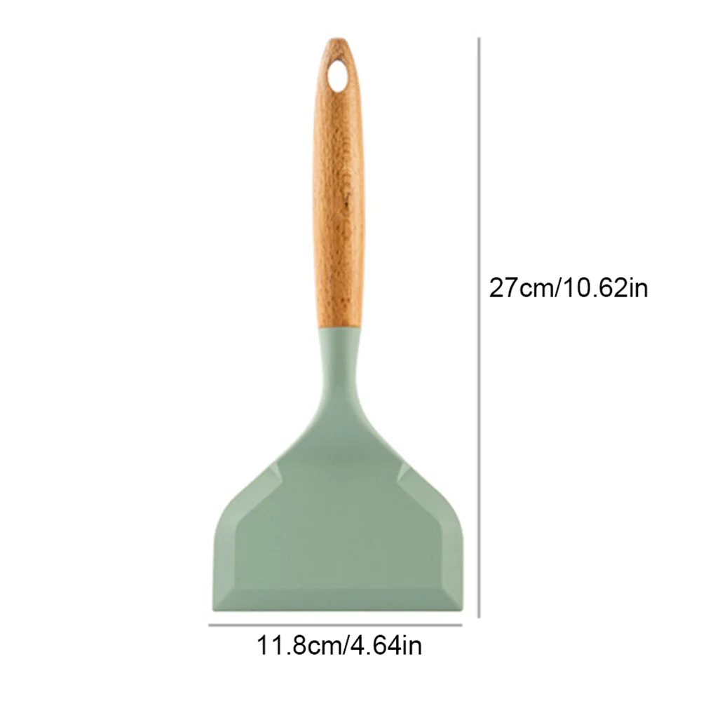 2Pcs Silicone Spatula Wide Mou - Okonomiyaki Spatula 评论和价格